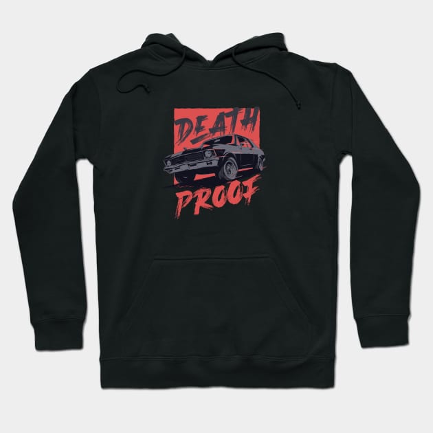 Death Proof Chevy Nova Hoodie by motordoodles